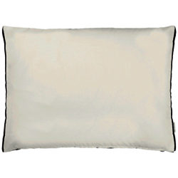 Designers Guild Cassia Velvet Cushion Chalk / Granite